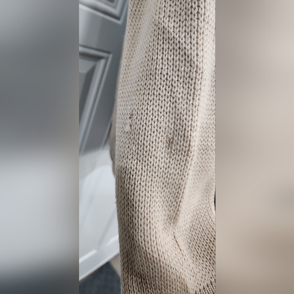 Vintage Baskins Made in Italy men's brown green sweater cardigan size La… - Picture 7 of 15